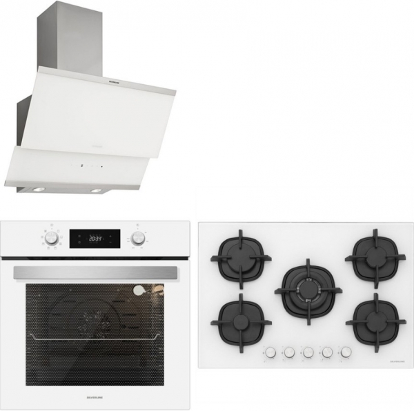 Silverline Beyaz Ankastre Set CS5364W01 + BO6504W01 + 3420 Classy