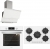 Silverline Beyaz Ankastre Set CS5364W01 + BO6504W01 + 3420 Classy