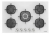 Silverline Beyaz Ankastre Set CS5622W01 + BO6501W01 + 3481