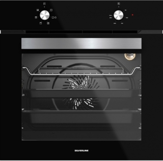 Silverline Siyah Ankastre Set CS5629B01 + BO6501B01 + 3481