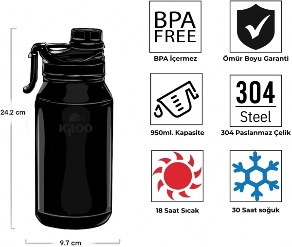 Igloo Sportsman Termos (950 ml)