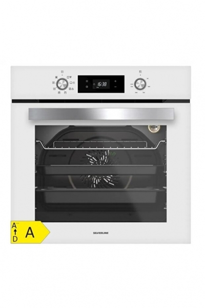 Silverline Beyaz Ankastre Set CS5335W02 + BO6504W01 + 3481
