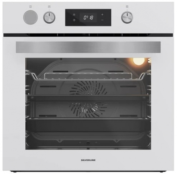 Silverline Beyaz Ankastre Set CS5700E6W01 + BO65P4W01 + 3481