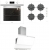 Silverline Beyaz Ankastre Set CS5335W01 + BO6502W02 + 3420 Classy 60
