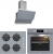Silverline Gri Cam Ankastre Set CS5343S01 + BO65E4S01 + 3420 Classy 60