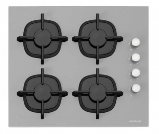 Silverline Gri Cam Ankastre Set CS5343S01 + BO65E4S01 + 3481
