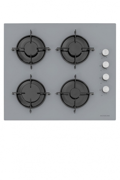 Silverline Gri Ankastre Set CS5349S01 + BO6504S01 + 3457 Soho