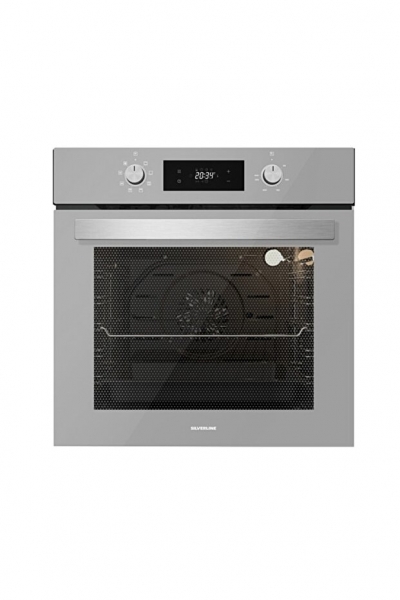 Silverline Gri Ankastre Set CS5349S01 + BO6504S01 + 3457 Soho