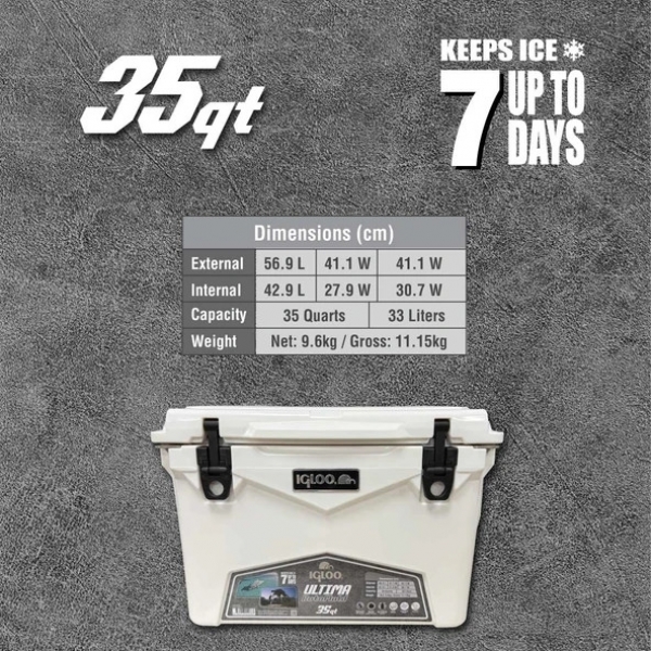 Igloo Ultima RotoMold 35 QT Termos (33 litre)