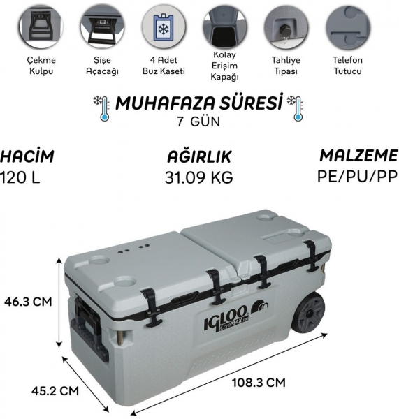 Igloo CoreMax 120 Termos (120 litre)