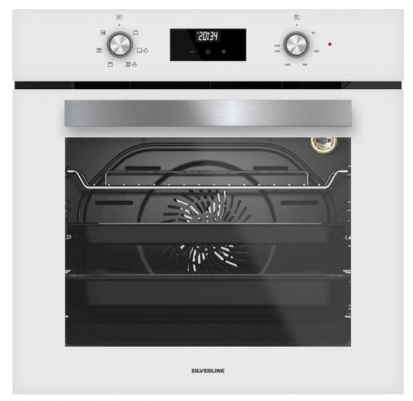 Silverline Beyaz Ankastre Set CS5665W01 + BO6502W02 + 3490 Oslo 60