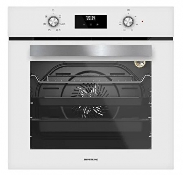 Silverline Beyaz Ankastre Set CS5700E6W01 + BO6502W02 + 3481