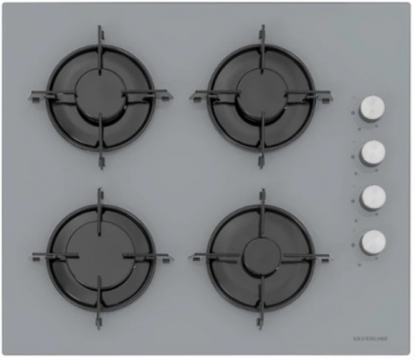 Silverline Gri Ankastre Set CS5349S01 + BO6502S02 + 3481