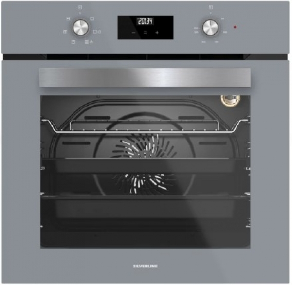Silverline Gri Ankastre Set CS5349S01 + BO6502S02 + 3481
