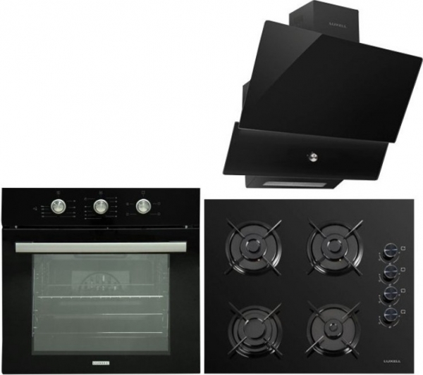 Luxell Siyah Ankastre Set OC88 + A6-SF2 MT + DA88