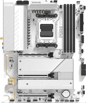 Sapphire Pure B850A WiFi 7 AM5 (LGA 1718) Soket Anakart