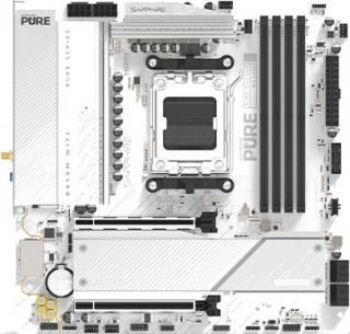 Sapphire Pure B850M WiFi AM5 (LGA 1718) Soket Anakart
