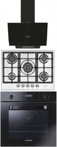Hoover & Eminçelik Ankastre Set AH 2250 BW X70 DNG + 3051 BI