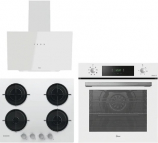 Hoover 3'lü Beyaz Ankastre Set HVW6MW + HO3158W + HDG6C1GWTK