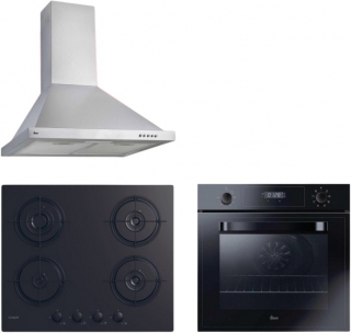 Hoover & Candy Elvora Ankastre Set CVW6BB + HOT3051B1