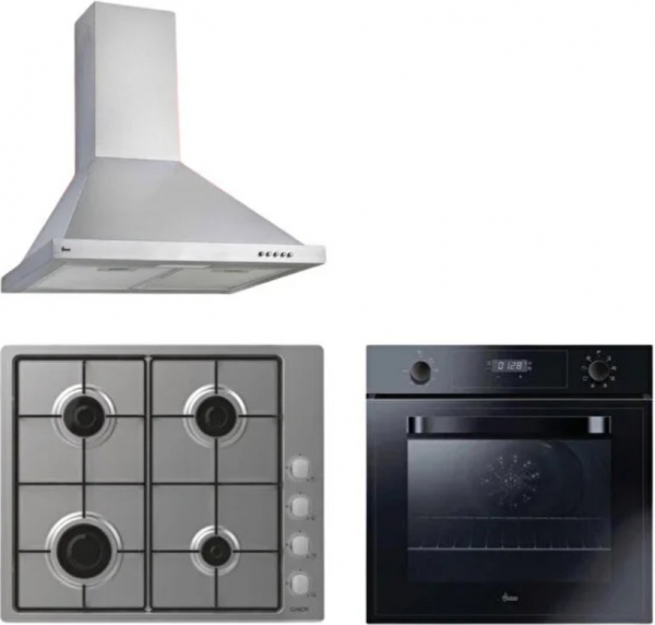 Hoover & Candy Miventa Ankastre Set CHW6LX + HOT3051BI + HCH6MXTK