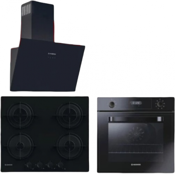 Hoover Siyah Ankastre Set HVW6MBB + HOT 3051 BI