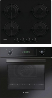 Hoover & Candy 2'Li Siyah Ankastre Set CVW6BB + FCP405N