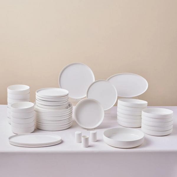 Karaca Matte Glaze 55 Parça Yemek Takımı