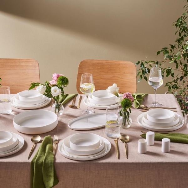 Karaca Matte Glaze 55 Parça Yemek Takımı