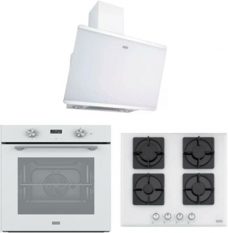 Franke Maris Beyaz Ankastre Set Fhns 604 4g Wh C + FMA 86 H WH + FPJ 615 V WH SS