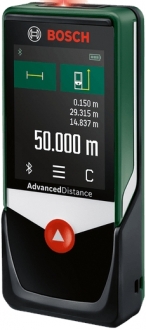 Bosch AdvancedDistance 50C Lazer Metre