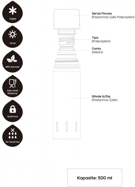 Santeco Kolima Termos (500 ml)