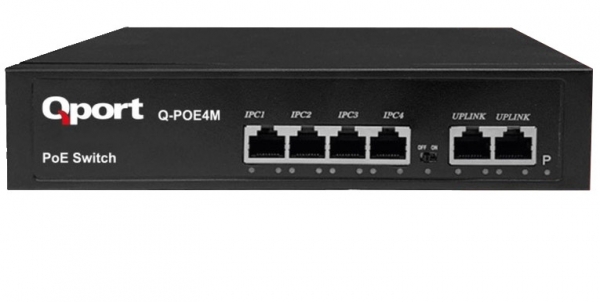 Qport Q-POE4M Switch