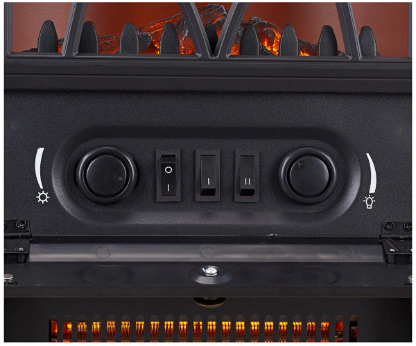 Blyss Camlı Panaromik 1800W Elektrikli Şömine