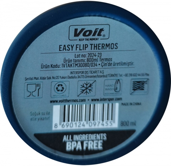 Voit Easy Flip Termos