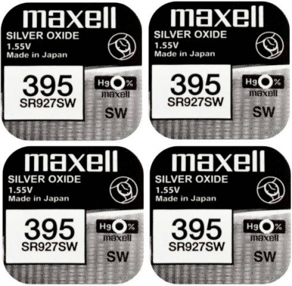 Maxell 395 4'lü Düğme Pil