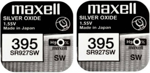 Maxell 395 2'li Düğme Pil