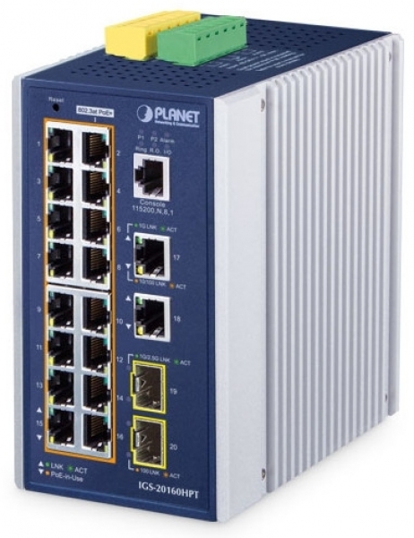 Planet PL-IGS-20160HPT Yönetilebilir Switch