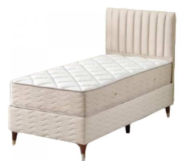 Beehanem Ezgi 90x190 Baza+Başlık+Yatak Seti