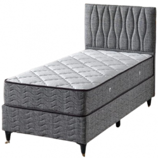 Beehanem Almula 90x190 Baza+Başlık+Yatak Seti