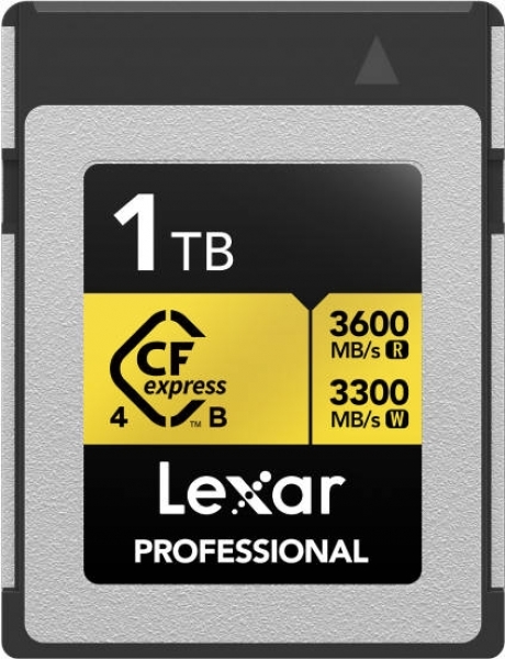Lexar Professional Gold CFexpress 4.0 Type B SSD (1 TB)