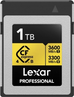 Lexar Professional Gold CFexpress 4.0 Type B SSD