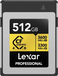 Lexar Professional Gold CFexpress 4.0 Type B resim
