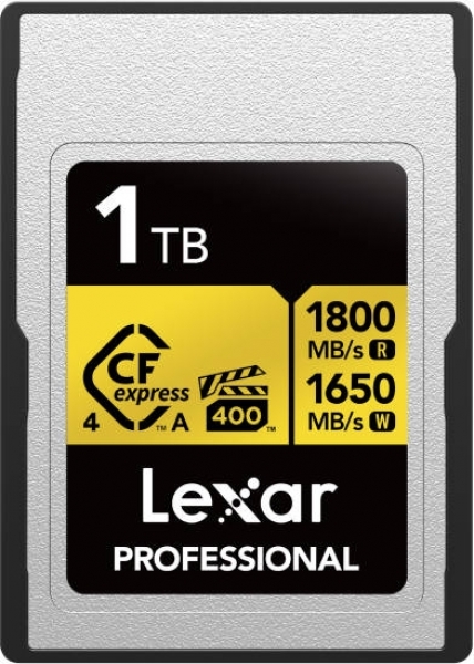 Lexar Professional Gold CFexpress 4.0 Type A SSD (1 TB)