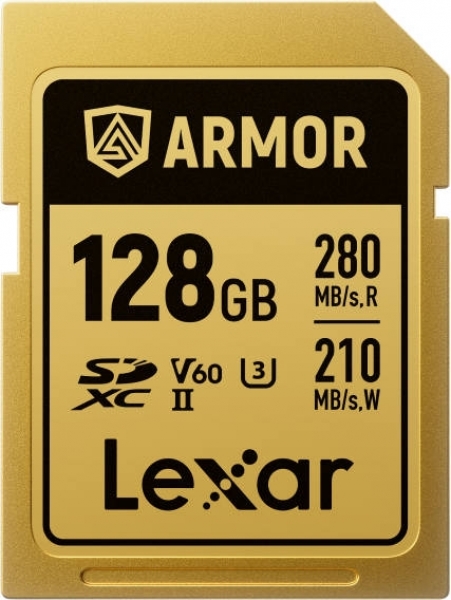 Lexar Armor Gold SDXC UHS-II SD (128 GB)