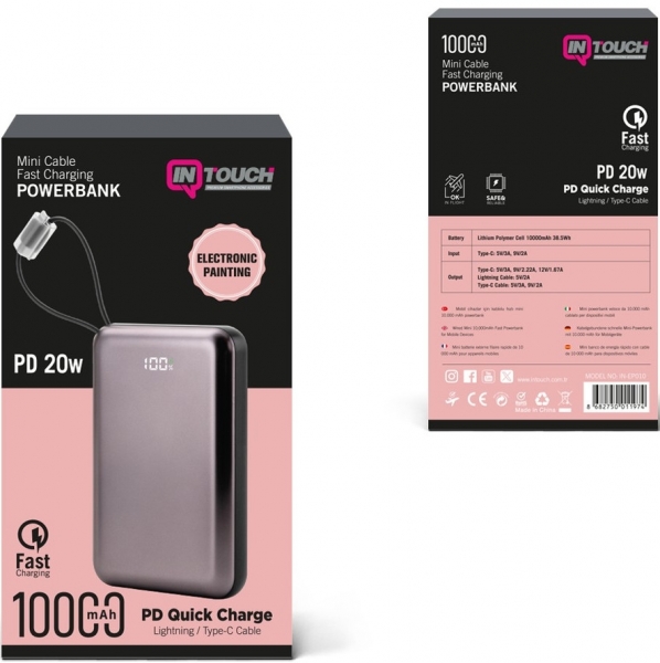 Intouch Quick Mini 10000 mAh Powerbank