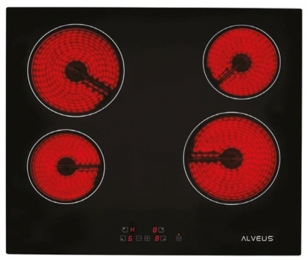 Alveus Siyah 2'li Ankastre Set Vitro 641 + MFA 614 M BL +