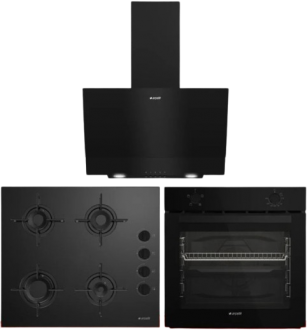 Arçelik Siyah Ankastre Set OCD T 601-1 ES + AFC 120 S + ADE 605 S