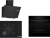Bosch Siyah Set 550 Ankastre Set POH7C6P31O + HJG852YB0T + DWK67PJ60T