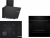Bosch Siyah Set 538 Ankastre Set POH7C6P31O + HJG852YB0T + DWK66PJ60T